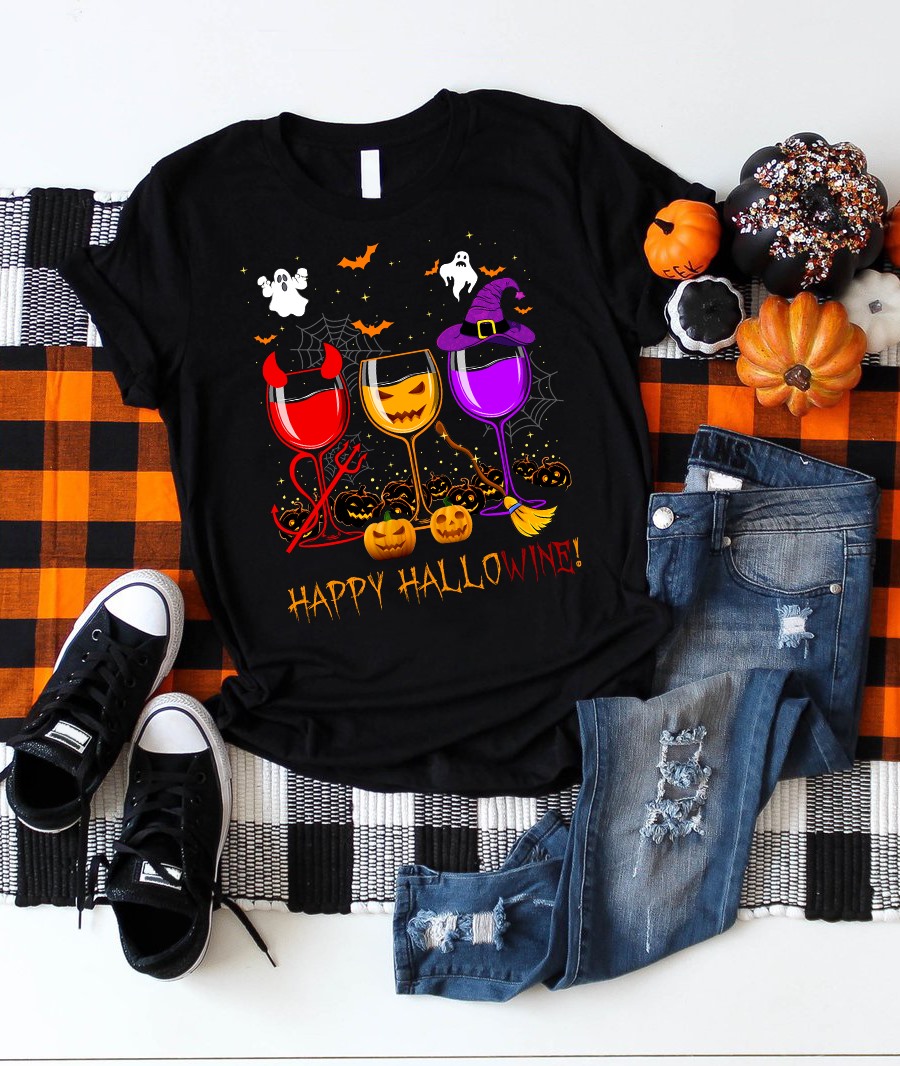 Happy Hallowine T-shirt