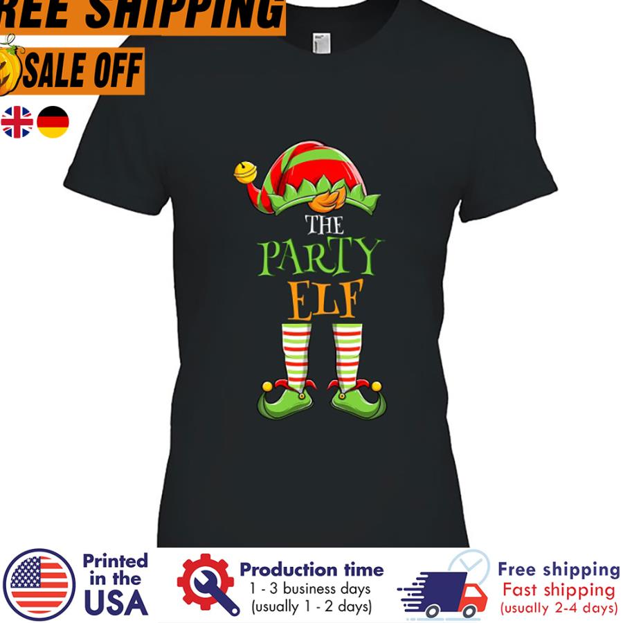 FREE SHIPING i’m The Party Elf christmas shirt