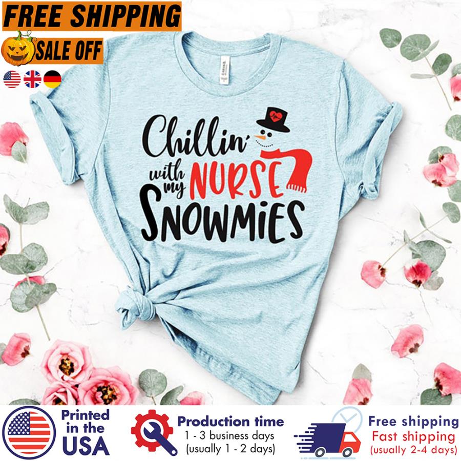 FREE SHIPING snowman Nurse Christmas shirt, Christmas Shirt, 2021 Christmas, Christmas Tree Shirt