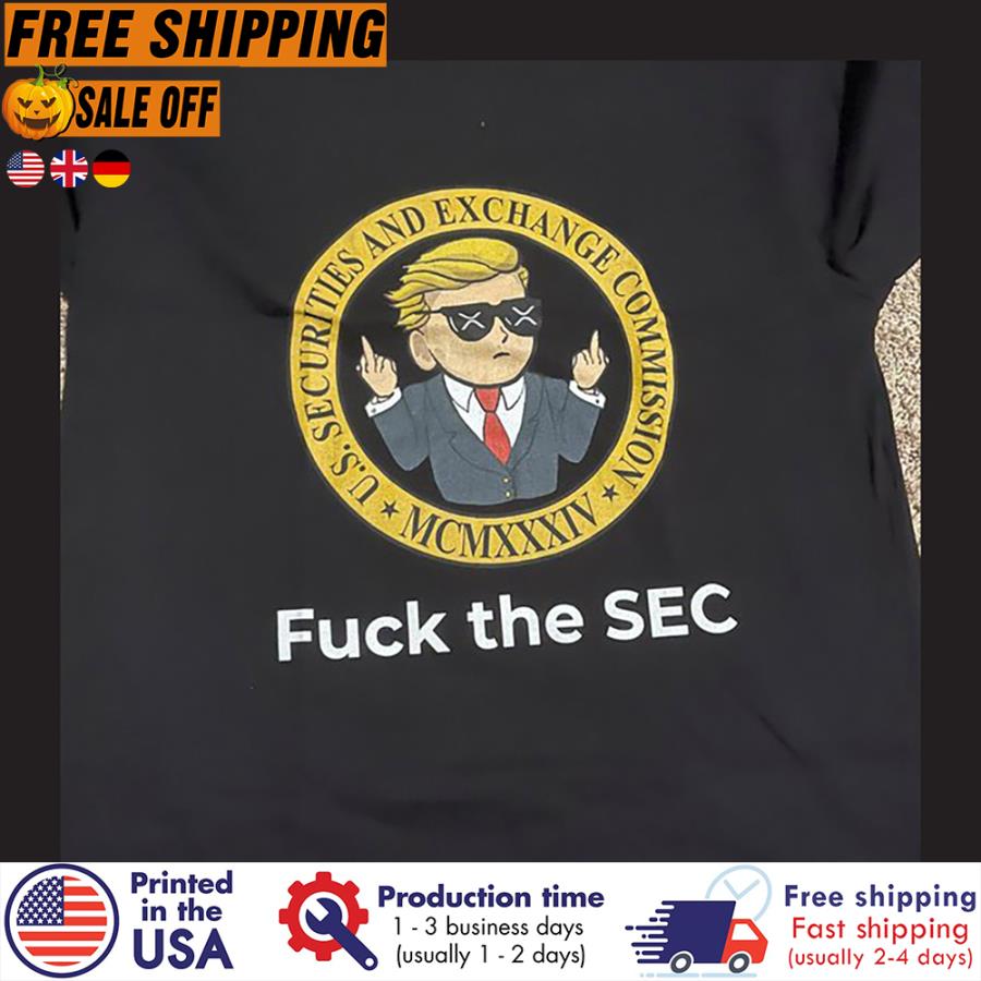 FREE SHIPING trump securities exchange commilssion MCMXXXIV fuck the SEC shirt