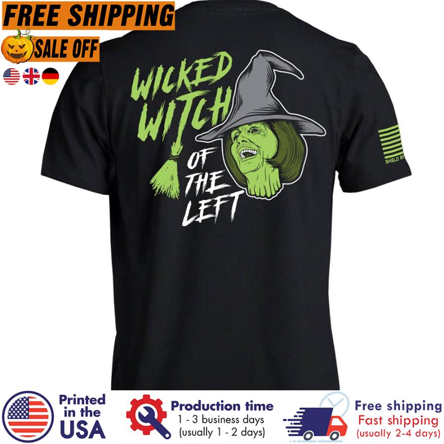FREE SHIPING wicked witch of the left green halloween shirt