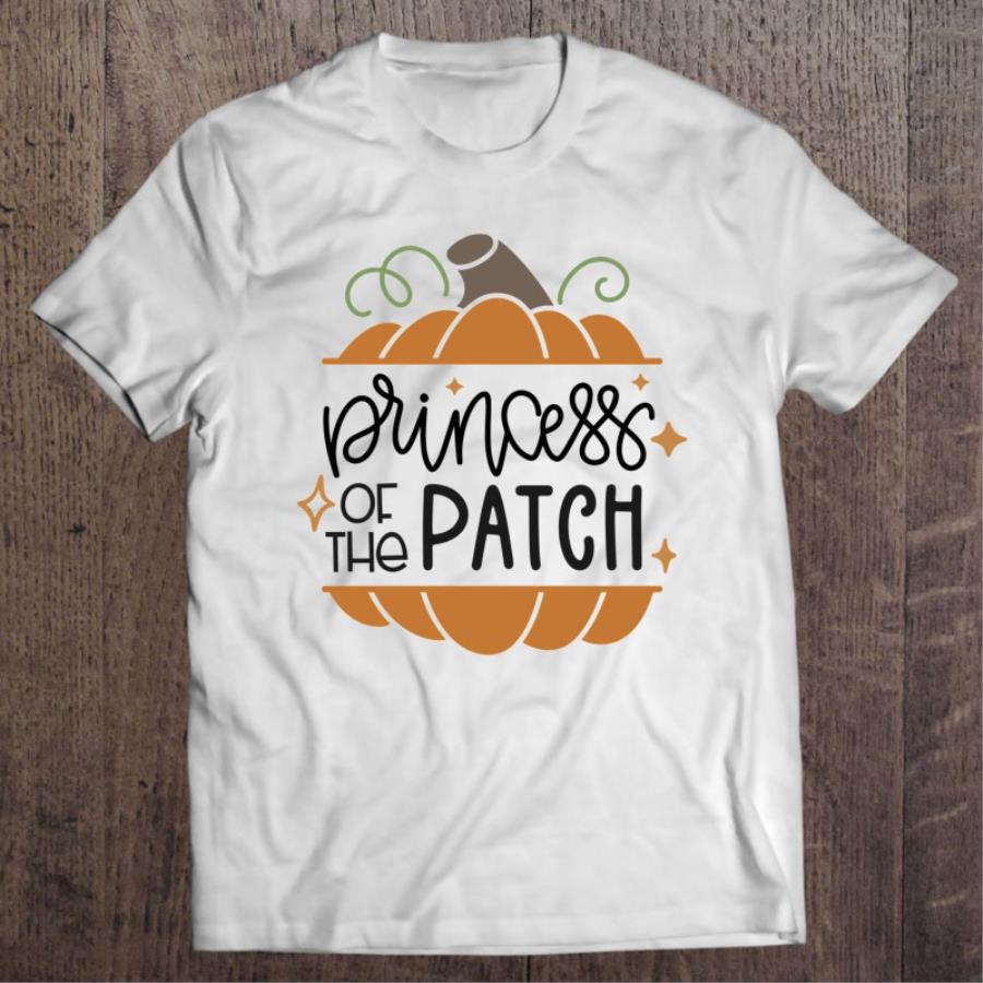 Princess Of The Patch Pumpkin Gift Halloween Gift shirt