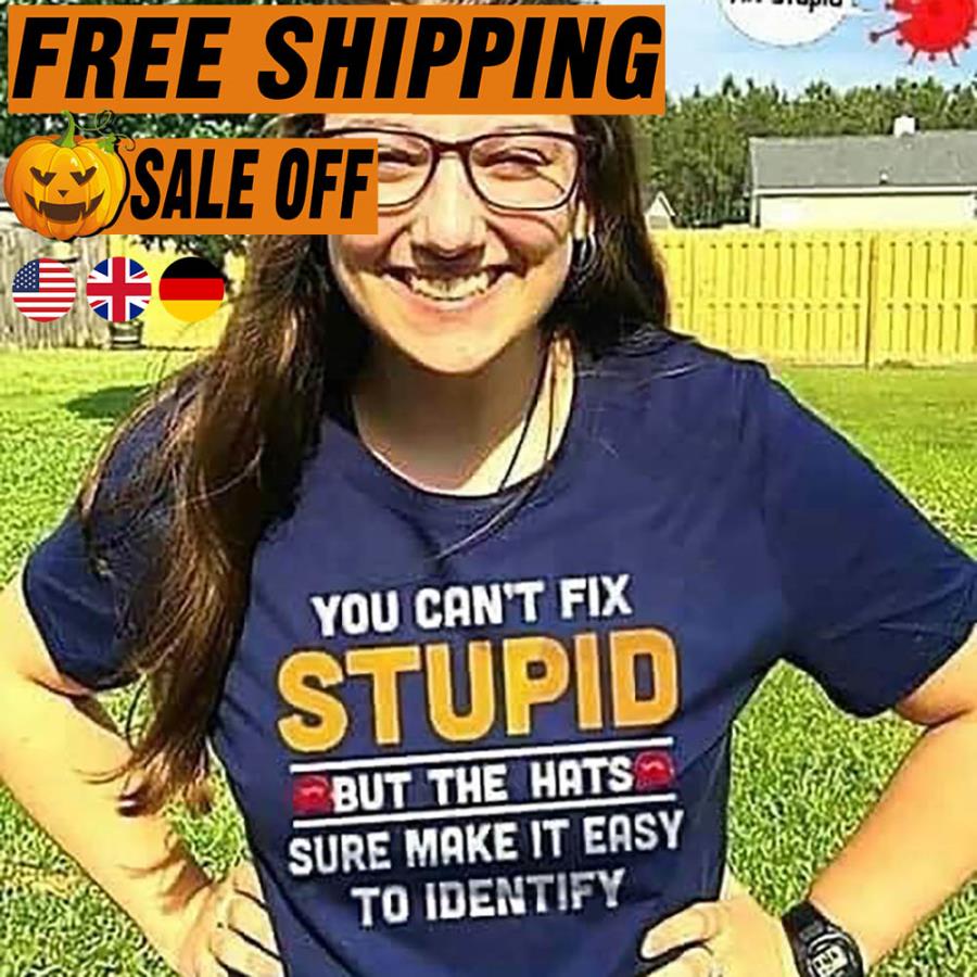You can't fix stupid but the hats sure make it easy to identify shirt