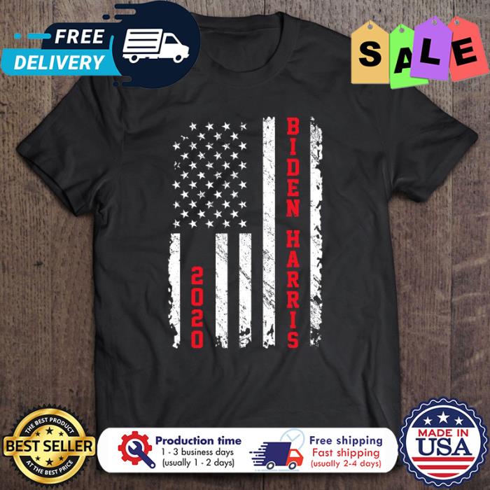 Biden Harris 2020 American Flag vintage shirt