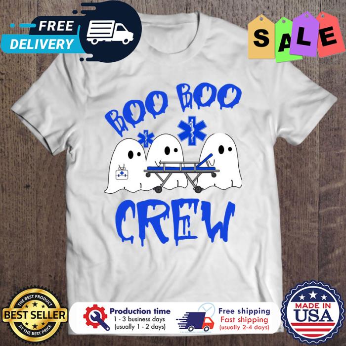 Boo Boo Crew Funny Ghost Pandemic halloween shirt