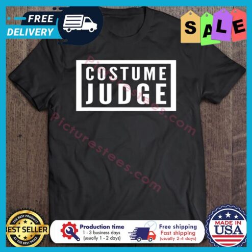 Costume Judge Halloween shirt