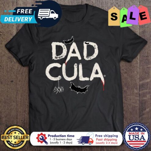 Dadcula Monster Vintage hallowene shirt