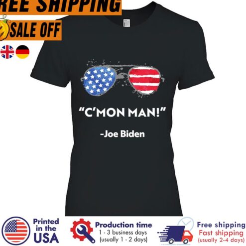 Joe Biden C’mon Man Presidential American Flag Shirt