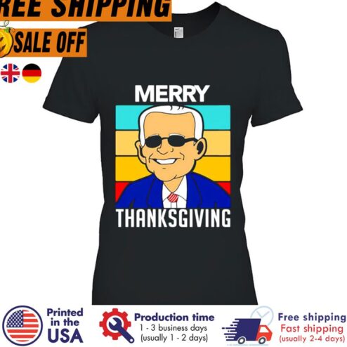 Joe Biden Merry Thanksgiving Vintage Shirt