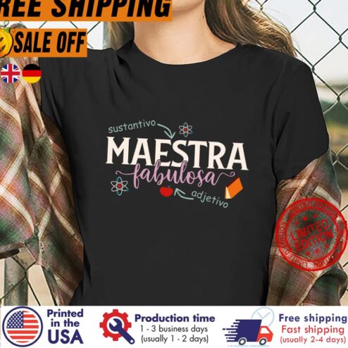 Sustantivo Maestra Fabulosa Adjetivo Shirt