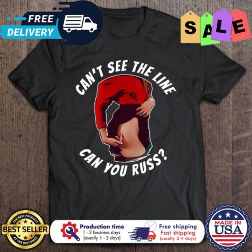 Griswold cant see the line can you russ christmas shirt