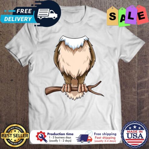 Headless owl funny halloween shirt