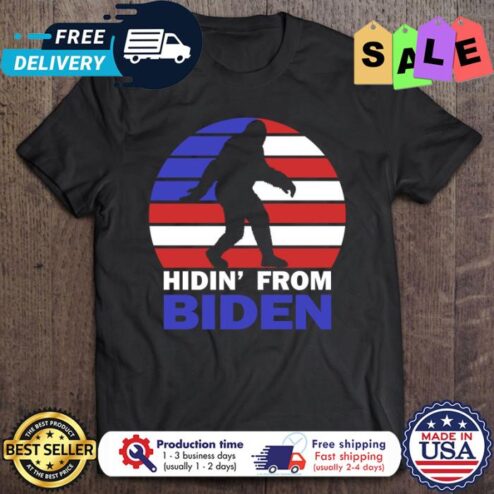 Hidin’ From Biden Anti Joe Biden 2024 shirt