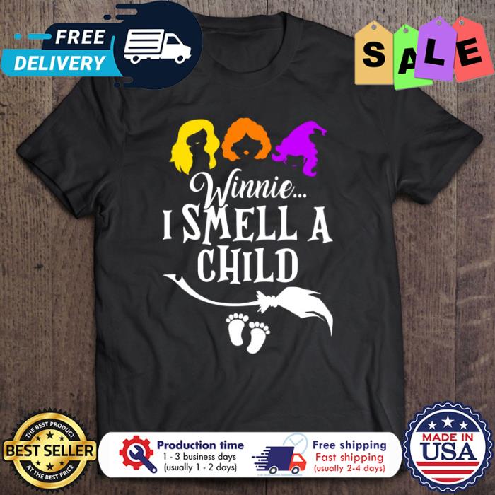 Hocus Pocus winnie I smell a child halloween shirt