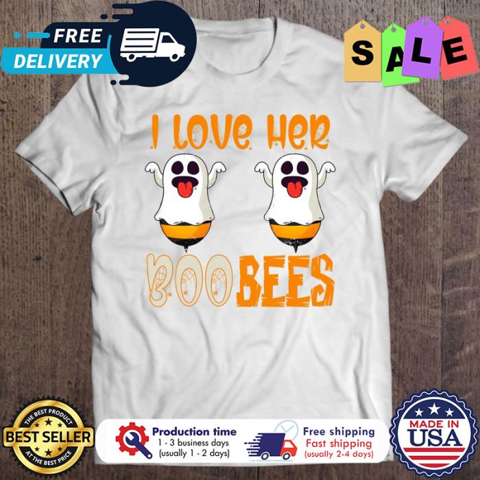 I Love Her Boo Bees halloween shirt