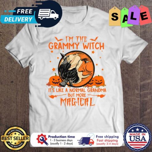 Im the grammy witch its like a normal grandma but more magical halloween shirt