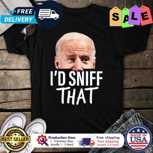 Joe Biden id sniff that shirt