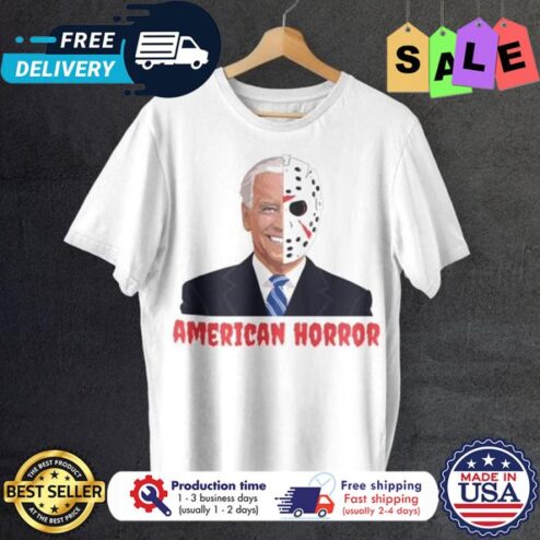 Joe Biden Jason Voorhees american horror shirt