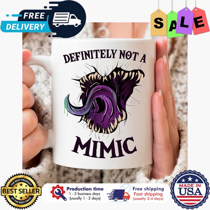 Monster definitely not a mimic mug