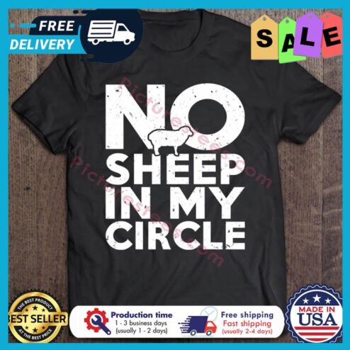 No Sheep In My Circle Vintage