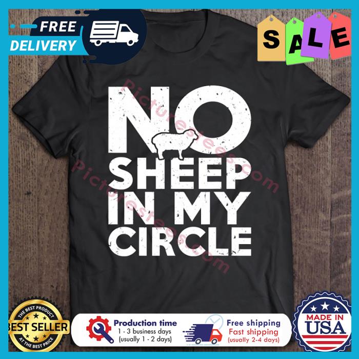 No Sheep In My Circle Vintage