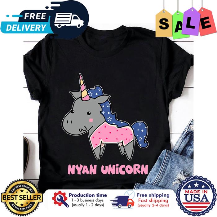 Nyan unicorn night shirt