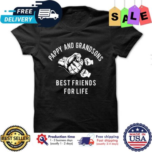Pappy and grandsons best friends for life shirt