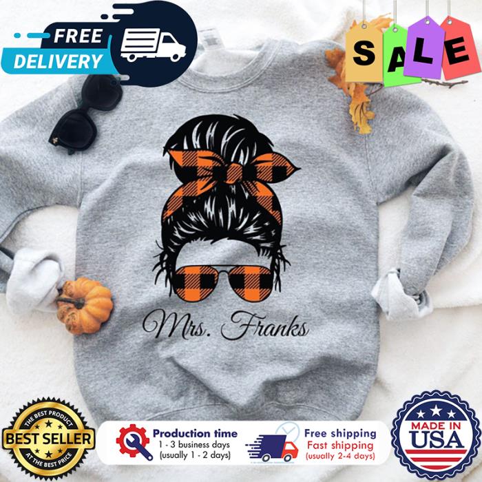 Personalised Fall Plaid Mama custom name thanksgiving shirt