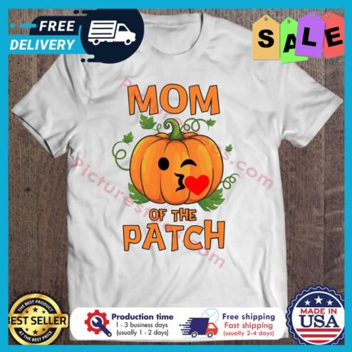 Pumpkin mom of the patch thanksgiving shirt