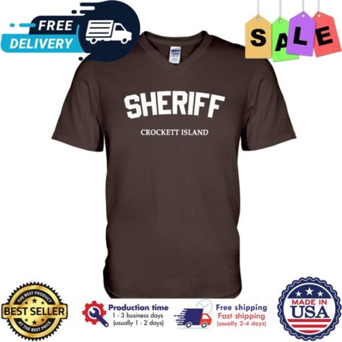 Rahul Kohli Sheriff Crockett Island shirt