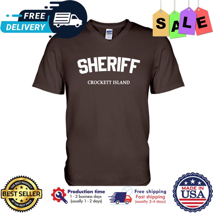 Rahul Kohli Sheriff Crockett Island shirt
