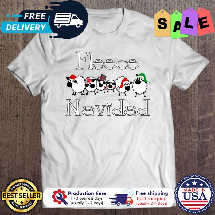 Sheeps fleece navidad christmas shirt