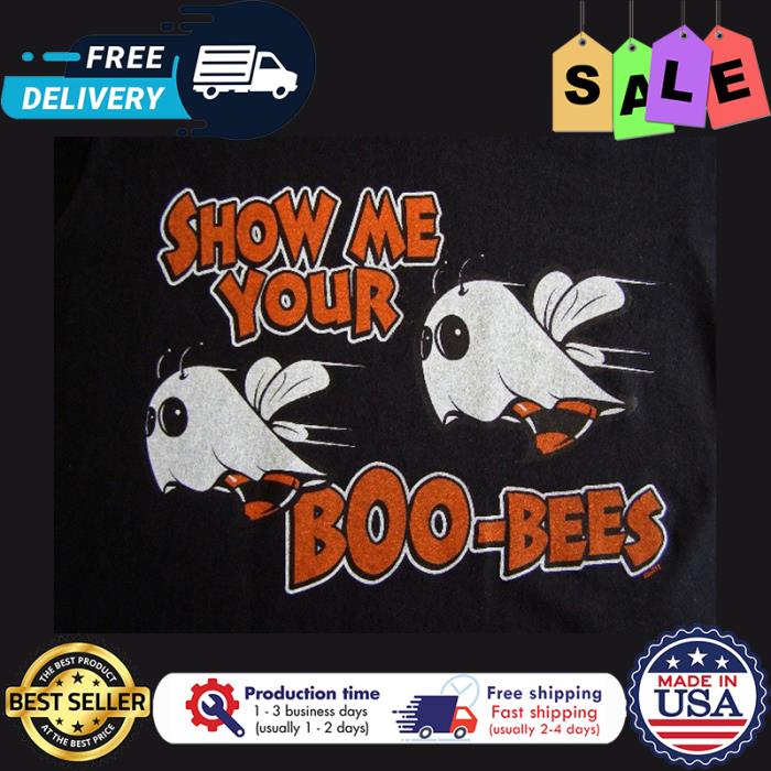 Show me your boo bees halloween shirt