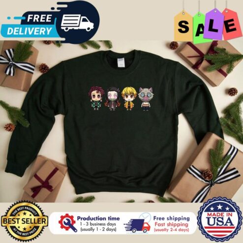So cute Kawaiii Anime Japan Character Sweater