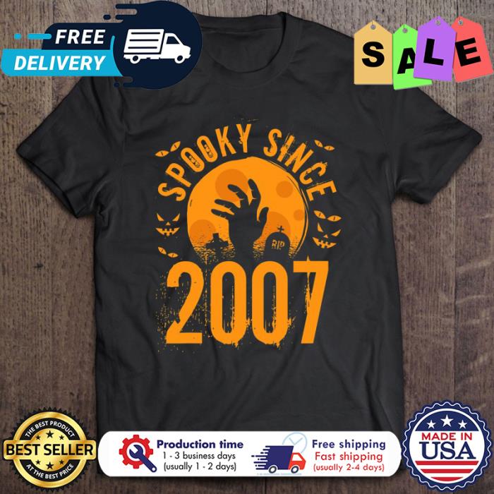 Spooky Since 2007 halloween shirt