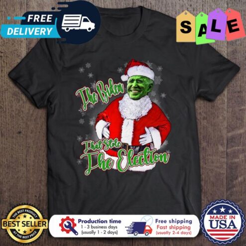 The Biden That Stole The Election christmas shirt