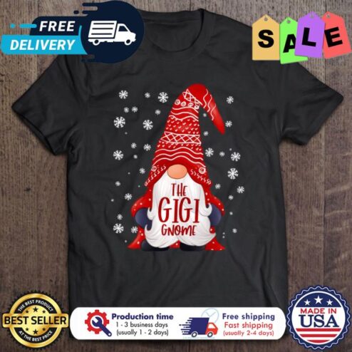 The Gigi gnome christmas shirt