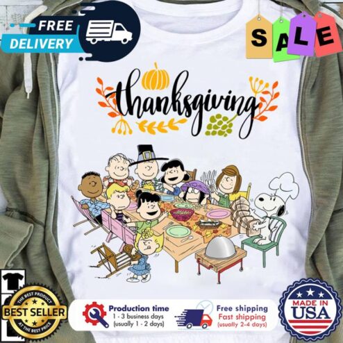 The peanuts party thanksgiving shirt