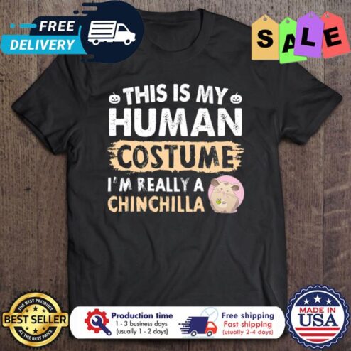 This is my human costume im really a chinchilla shirt