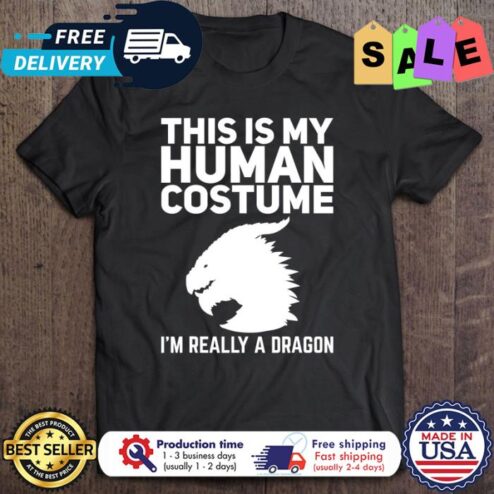 This is my human costume im really a dragon shirt