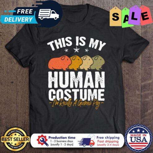 This is my human costume im really a guinea pig shirt