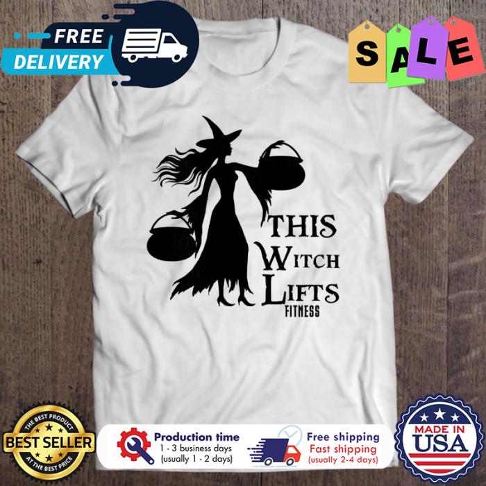 This witch lifts fitness halloween shirt