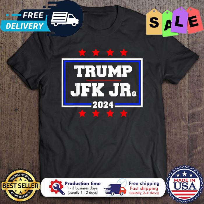 FREE shipping Trump JFK JR 2024 american flag shirt, Unisex tee