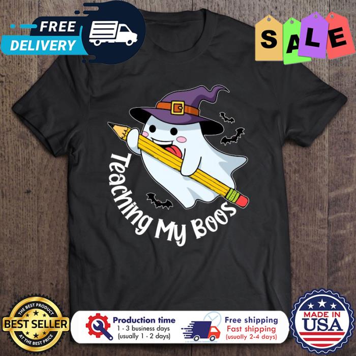 Witch teaching my boos back to school halloween shirt