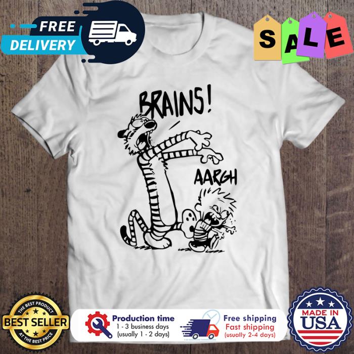 Zombie friends cute brains aargh halloween shirt