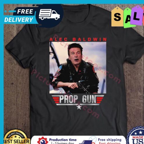 Alec Baldwin Top Gun Prop Gun shirt