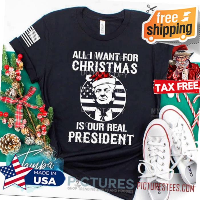 All I Want For Christmas Is A New President, FJB Christmas Shirt, Anti Biden Christmas Shirt, Conservative Shirt, FJB Shirt, Patriot Xmas