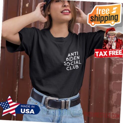 Anti Biden Social Club Shirt, Anti Joe Biden Shirt. Impeach Biden Tee, Political Humor Shirt, Conservative Shirt, Republican T-shirt