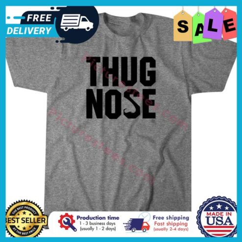 Ariel Helwani thug nose shirt