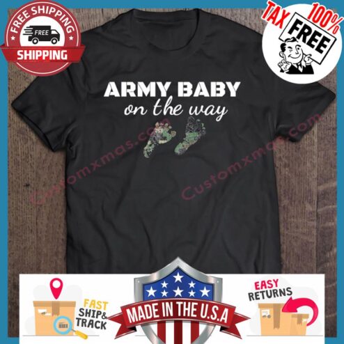 Army Baby On The Way sweater